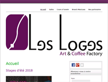 Tablet Screenshot of les-loges.com
